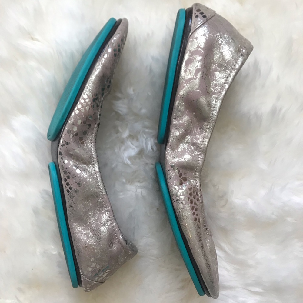 Tieks Romantic Blush Flats, Size 10 (Worn Twice)